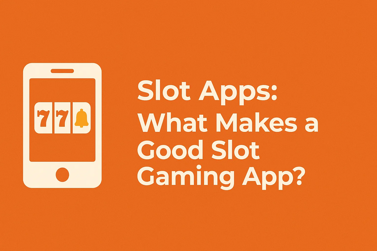 Slot Apps: What Makes a Good Slot Gaming App?